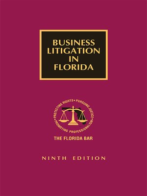 cover image of Business Litigation in Florida